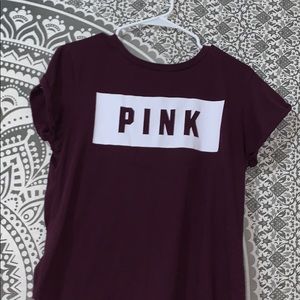 Victoria’s Secret maroon tee